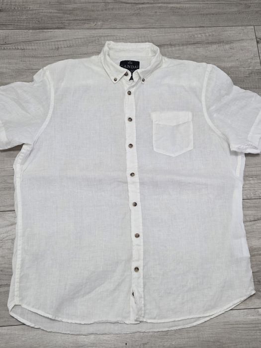 Koszula lniana 100 % lnu Canada C&A XL