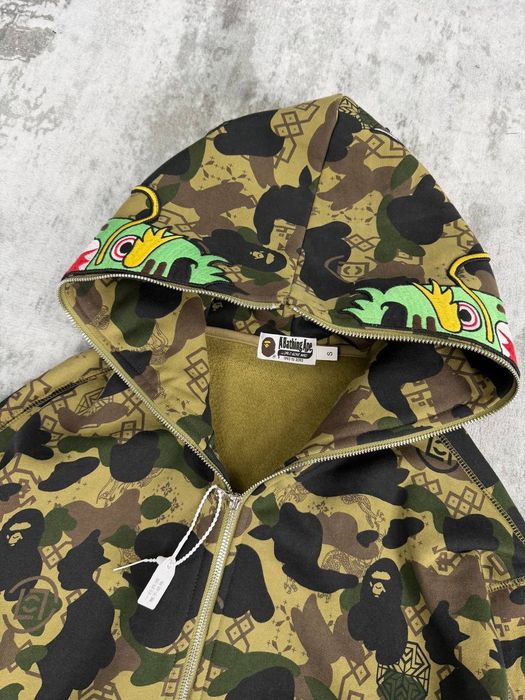 Bape zip-hoodie.Бапе