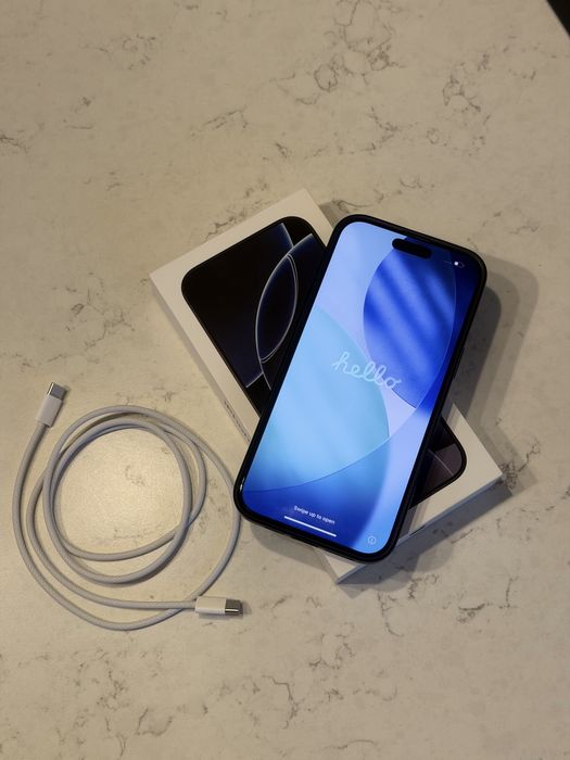 Iphone 16 pro max, 256GB  Tytan Czarny,  Poznań