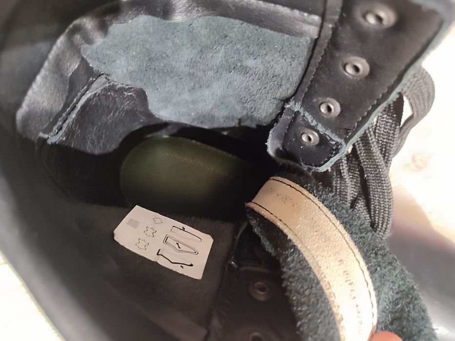 Берцы кожаные Blazek Praha ,48 размер.