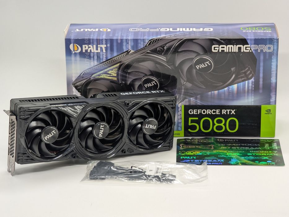 Відеокарта Palit RTX 5080 Gaming Pro 16GB GDDR7 - Стан нової