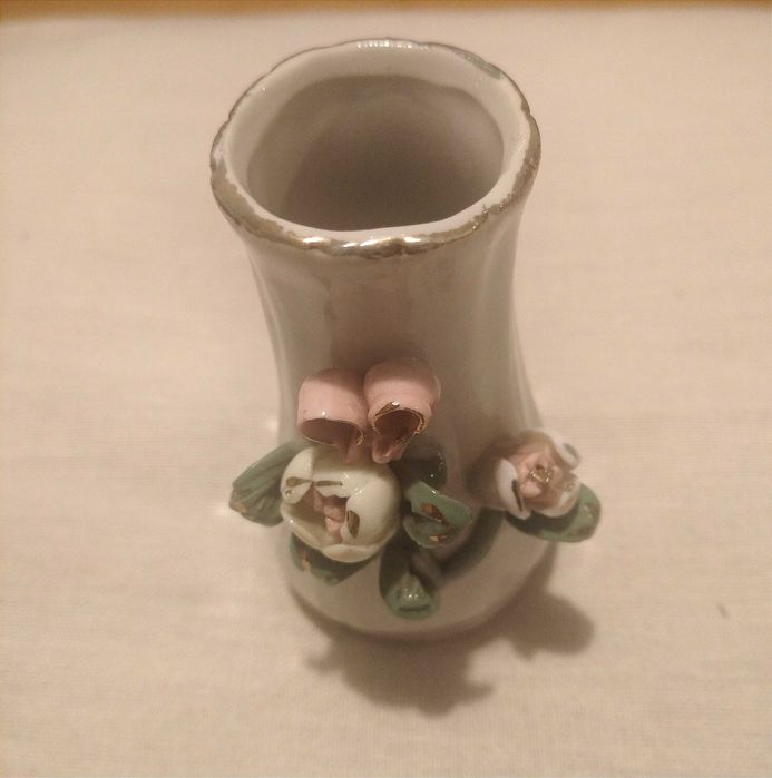 Wazon miniatura porcelana PRL
