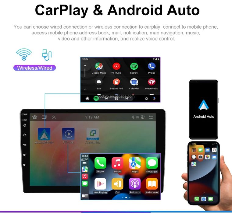 Rádio 10" android Ford Focus 2019-22 CARPLAY WIFI GPS 2/32GB NOVO