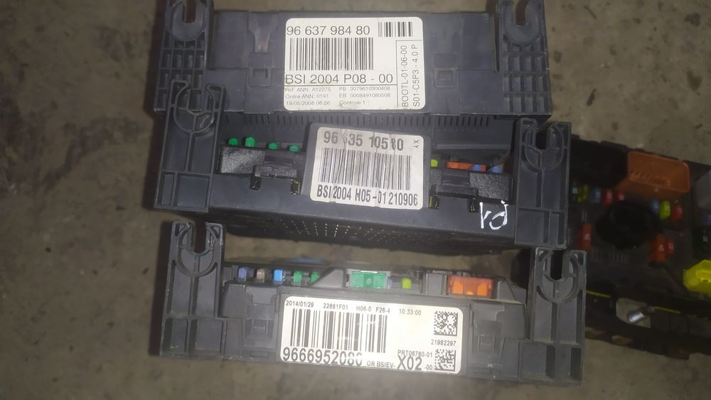 Блок BSM bsi bsa Peugeot Citroen