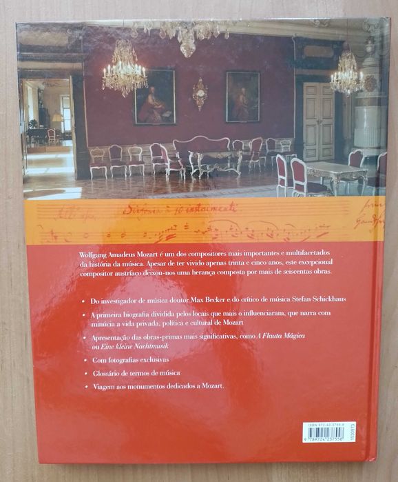 Livro Wolfgang Amadeus Mozart