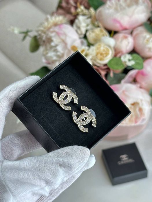 Сережки Chanel