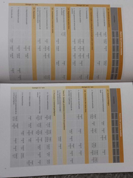 Provas Modelo Biologia e Geologia