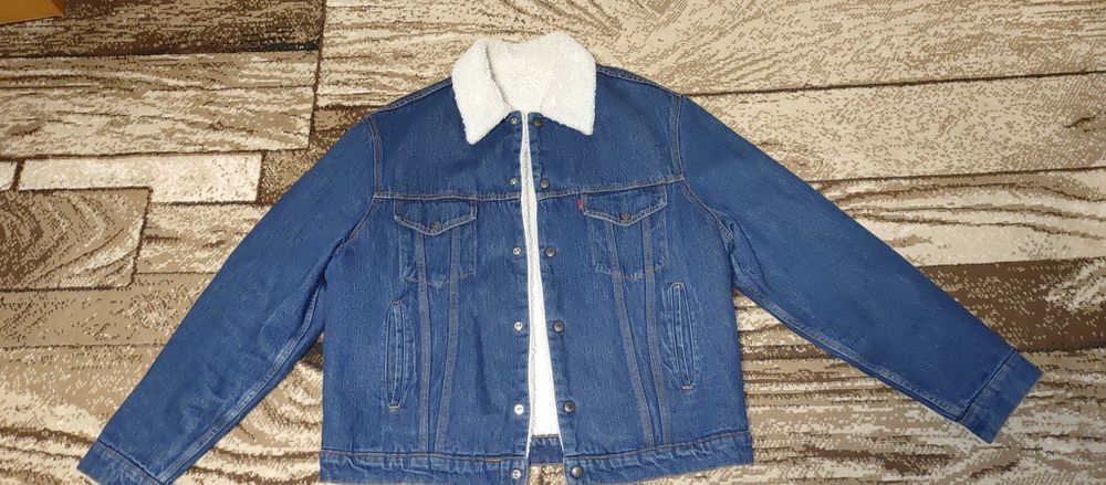 джинсовая куртка levi's montana rifle lee wrangler шерпа
