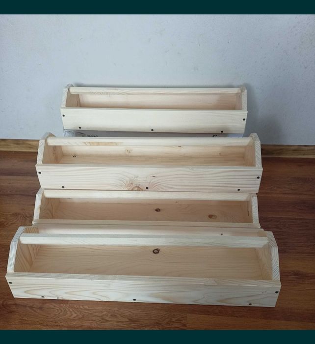 Korytko,karmnik dla ptaków,kur,kaczek ,solidne ,drewniane 63cm długość