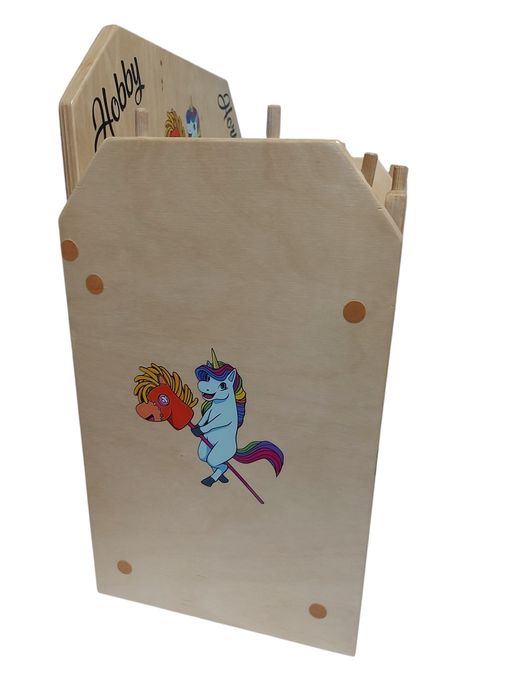 Stajnia hobby horse z dwoma konikami  Stojak PRODUCENT