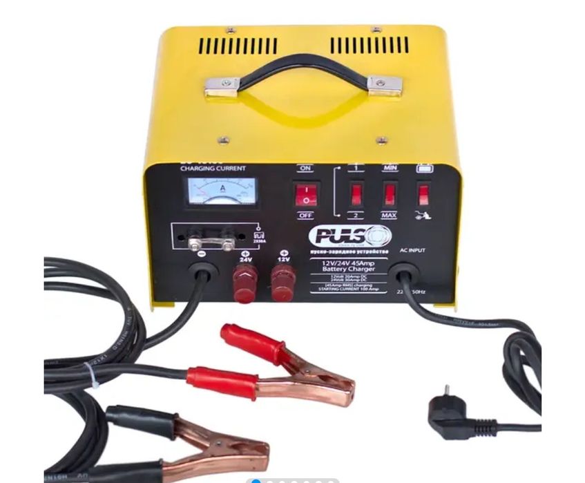Зарядно пусковое устройство Pulso для зарядки аккумулятора автомобиля
