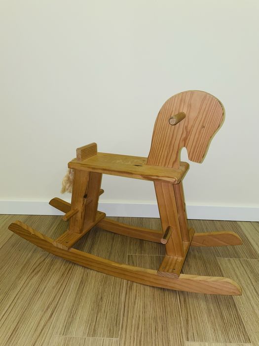 Cavalinho - Baloiço - Madeira - Artesanal
