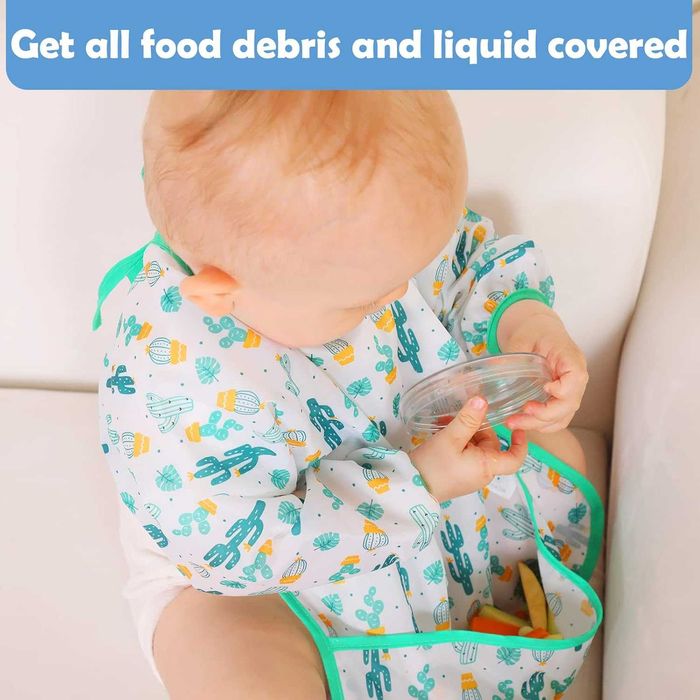 Lictin Śliniaki z długim rękawem dla chłopca lub dziewczynki