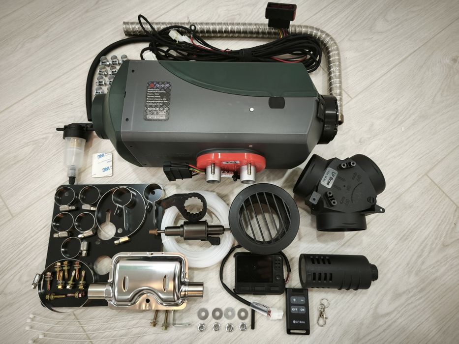 Автономка 5KW/12V Лунфей ЕС5.0 дизельна  оригинал від компанії LF Bros високої якості з усім необхідним для встановлення та експлуатації