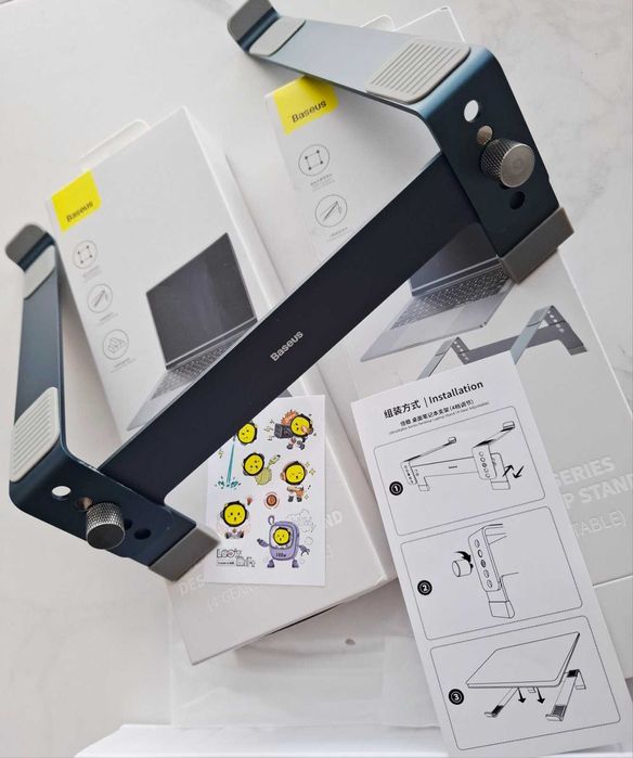 Підставка охолодження ноутбука Baseus UltraStable Desktop Laptop, сіра