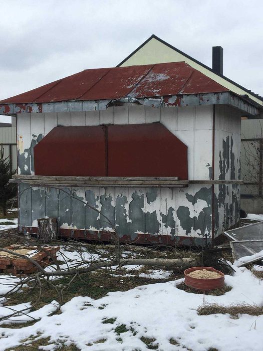 Кіоск / Будівельна будка 4,5×2,5 з електрикою та лічильником .