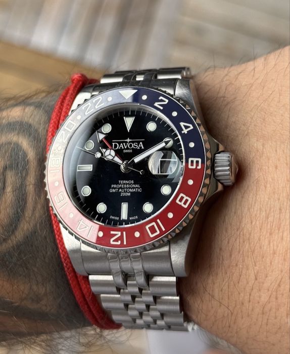 Davosa Ternos GMT Professional 42mm jubilee