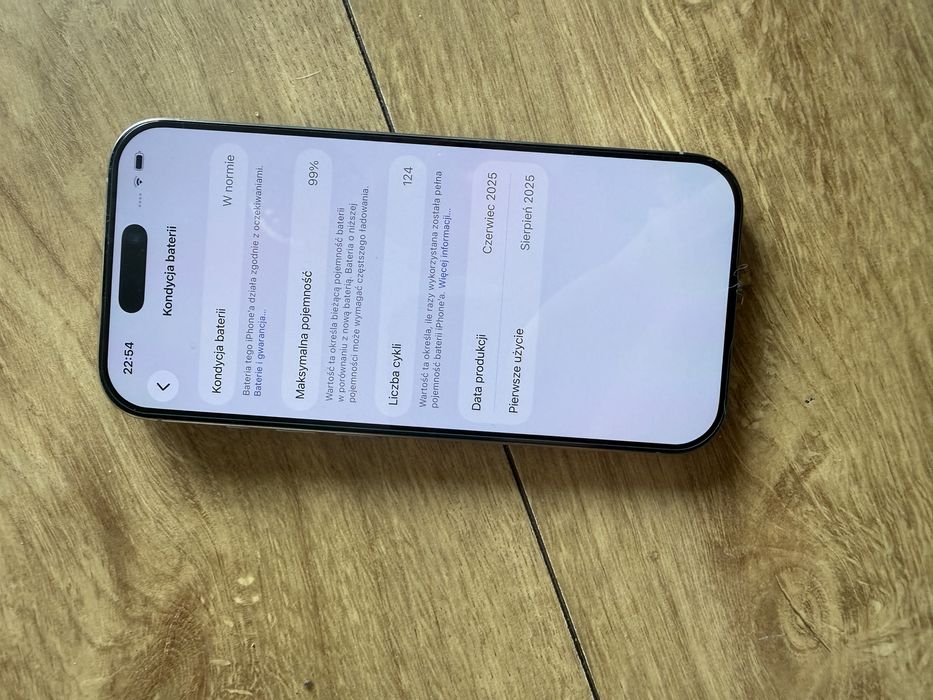 Smartfon APPLE iPhone 16 Pro 5G 128GB 6.3" 120Hz Tytan naturalny