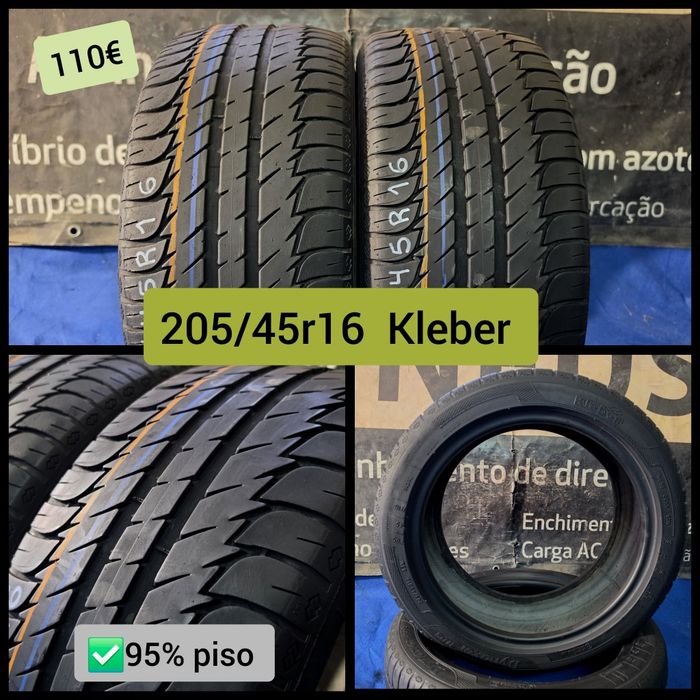 Pneus usados 195/45r16 205/45r16  215/45r16