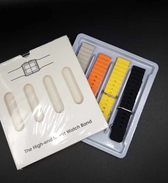 Zestaw 4 silikonowych pasków 20 mm do Samsung Galaxy Watch