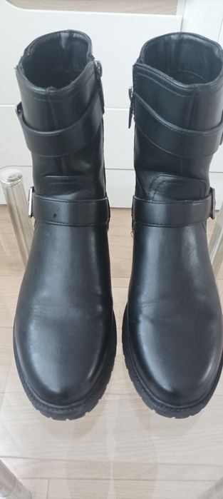 Botki damskie czarne