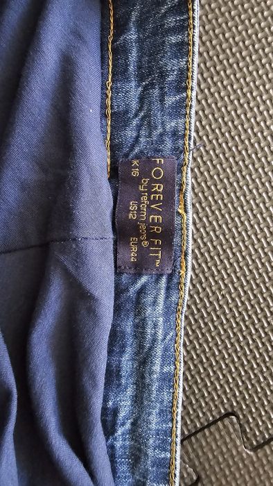 Spodenki jeansowe ciążowe