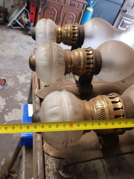 Candeeiro antigo em latão