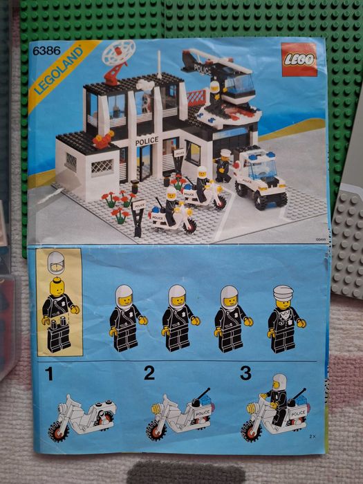 Komisariat policji lego Legoland 6386