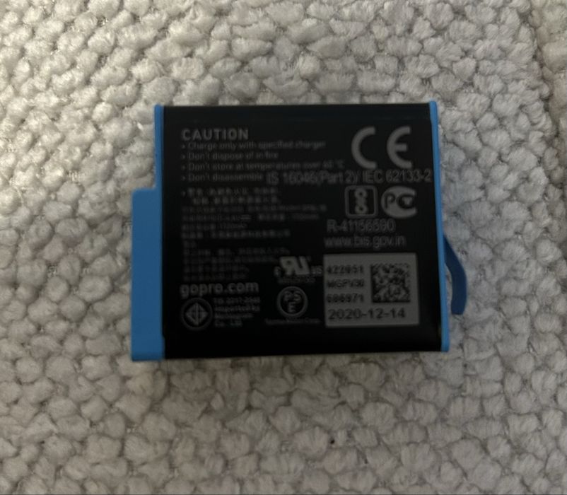 Оригінальний акумулятор GoPro
