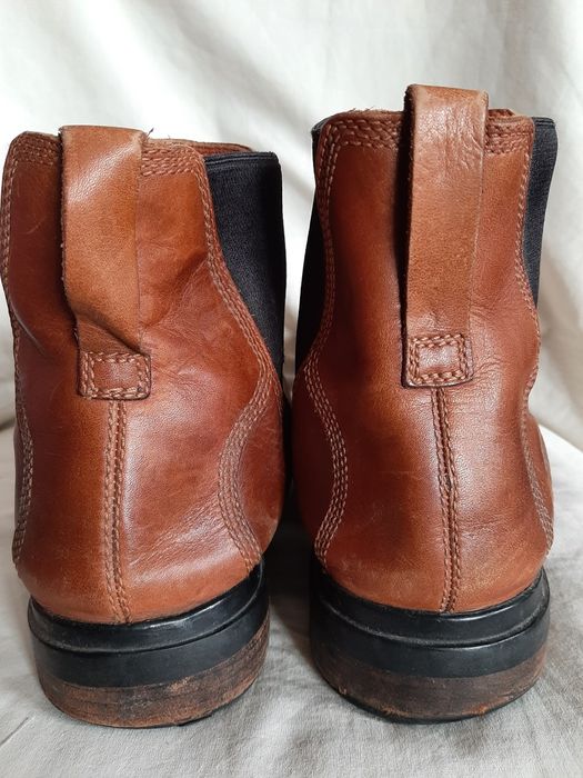 Sztyblety męskie, brązowe, duże, pojemne, Timberland