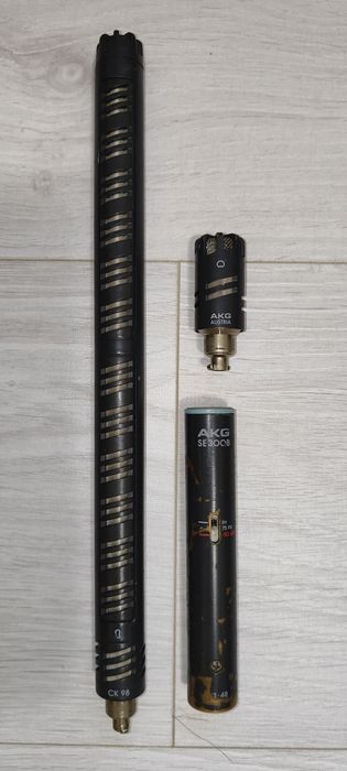 Підсилювач AKG, набір капсулів до нього + мікрофони SONY + ТВ панель SAMSUNG у подарунок!