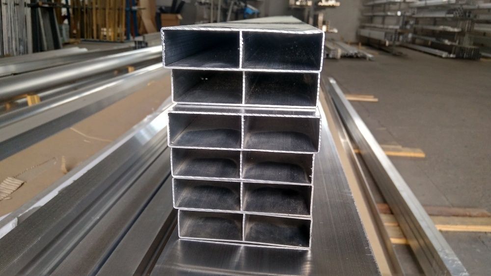 Profil aluminiowy  100x25x1,2 mm ogrodzenie naczepy