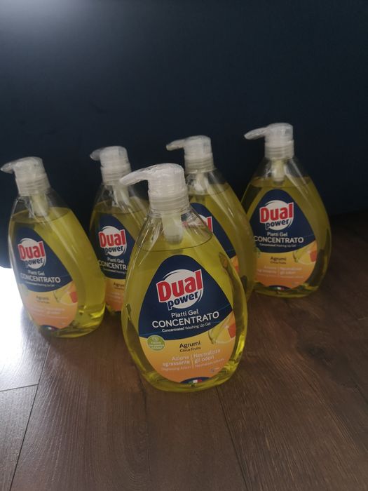 Dual 1l koncentrat do mycia naczyń 5 szt.