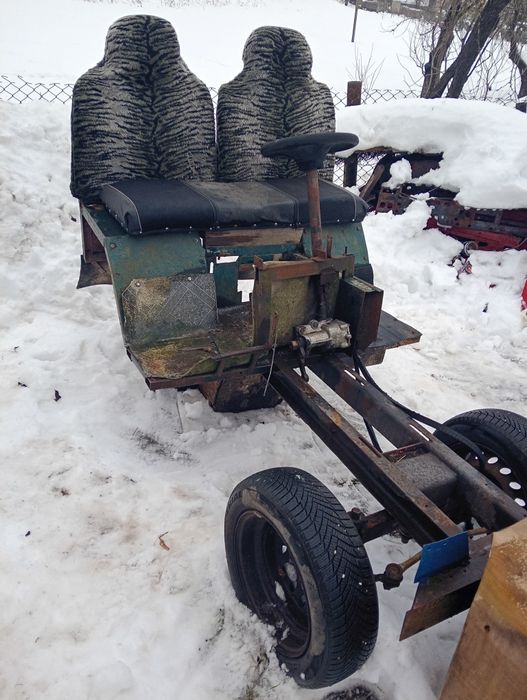 Рама для переробки мотоблока в тракторець