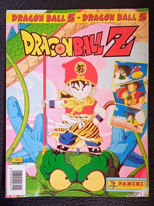Caderneta nova  Dragon Ball Z Panini anos 90.