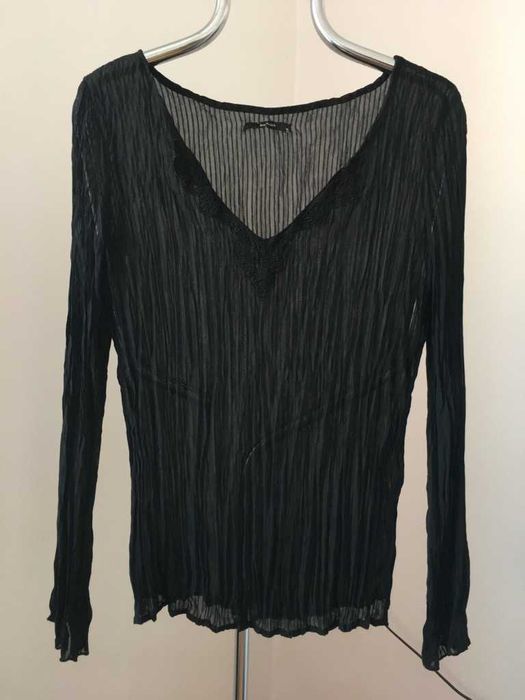 Czarna elegancka bluzka Vero Moda 42
