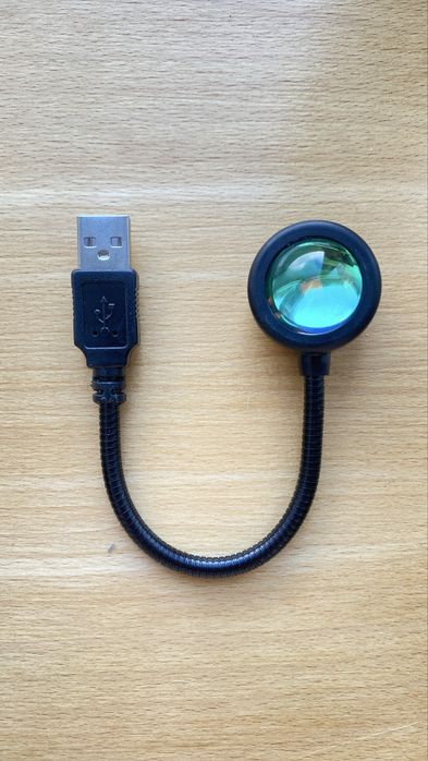 Лед світильник сансет ламп.USB Sunset lamp працює від пристроїв з USB