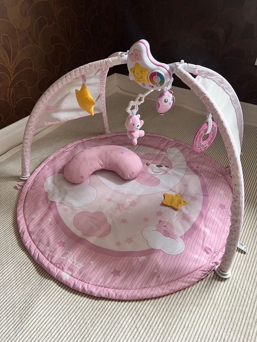 Розвиваючий килимок з проектором-нічником 3 в 1 Chicco Enjoy Colours