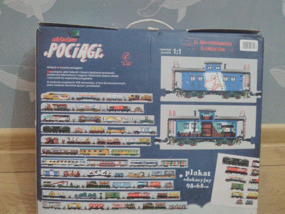 Układam pociągi Czuczu puzzle