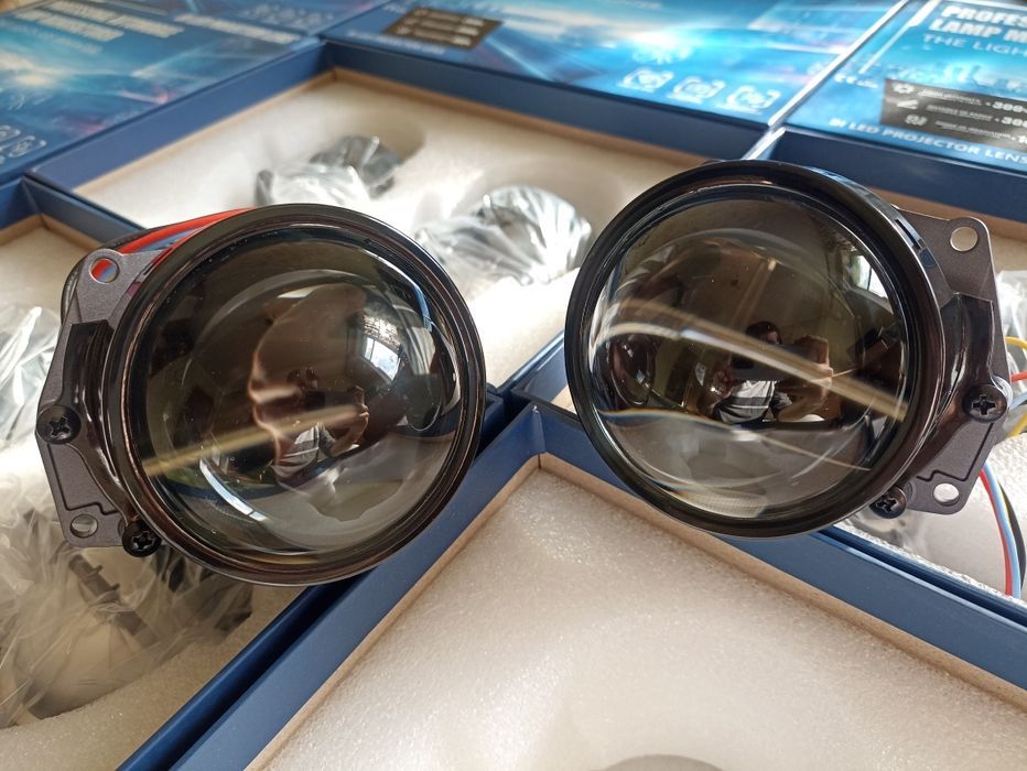 ‼️Bi-led линзы‼️Super Vision 35-50W билед 2.5 и 3 дюйма AMS Aozoom
