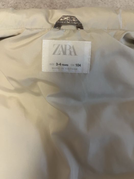 Kamizelka zara -złota  r104