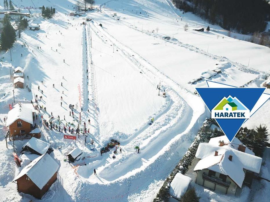 Pokoje Haratek przy Gondoli stoku wyciągu noclegi ferie narty ski zima