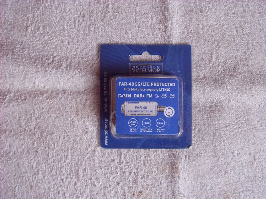 FAR-48 5G-LTE Filtr blokujący sygnały LTE-5G Telmor