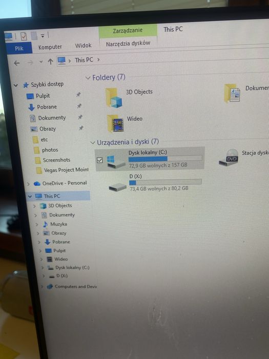 Komputer Lenovo 18 GB RAM, Geforce 1050ti