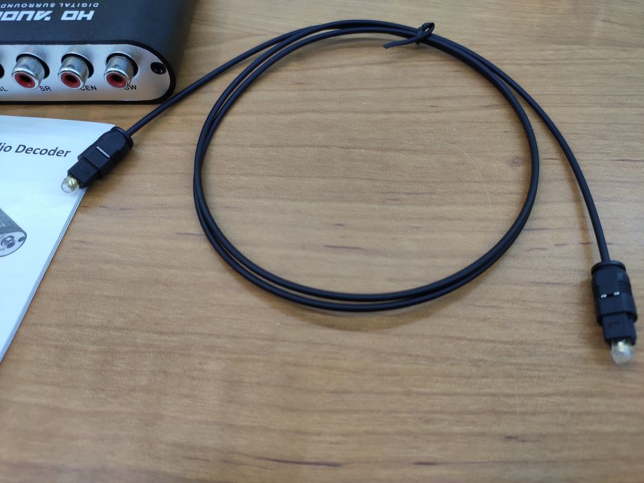 Конвертер с оптики Spdif на акустику 5.1