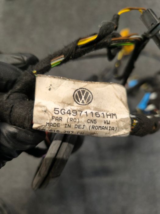 Cablagem da Porta Frontal VW GOLF VII