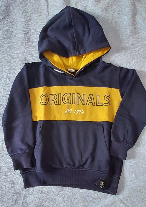 Lote 2 sweats e camisola de malha - 4/5 anos