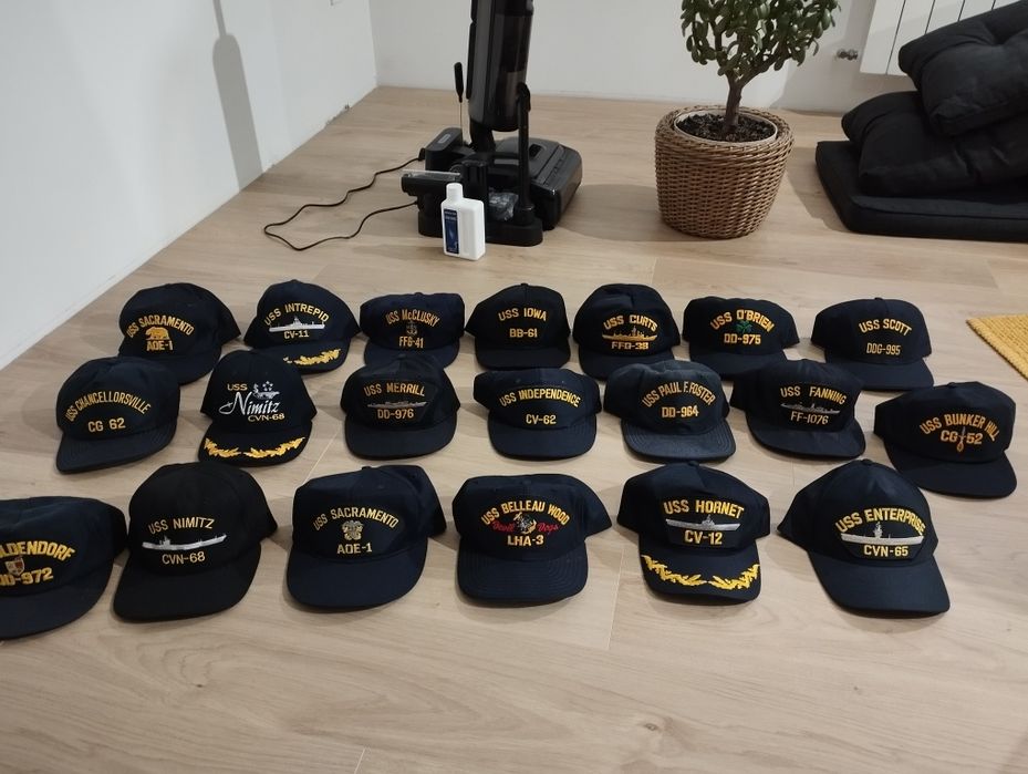 Бейсболки винтаж USS США eagle crest new era ВМФ США