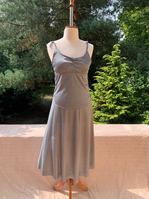 3 części - srebrny komplet na lato, rozm s , m