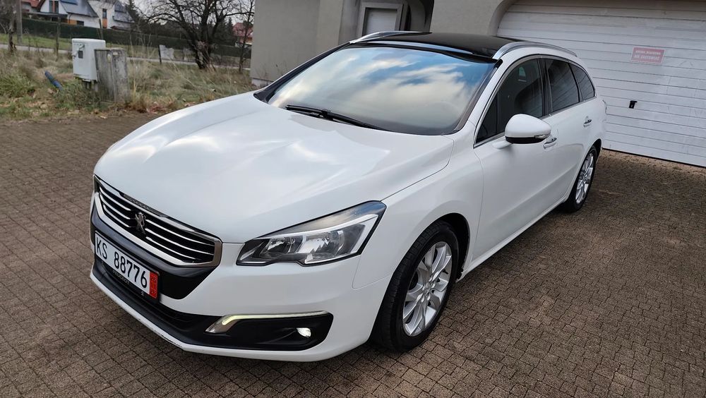 Peugeot 508 2.0 HDi 163km Po Lifcie LED NAVI Climatrnic Tempomat Super Stan Bezwyp